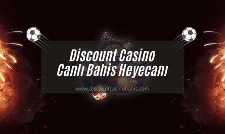 Discount Casino canlı bahis-discountcasinobahis-1