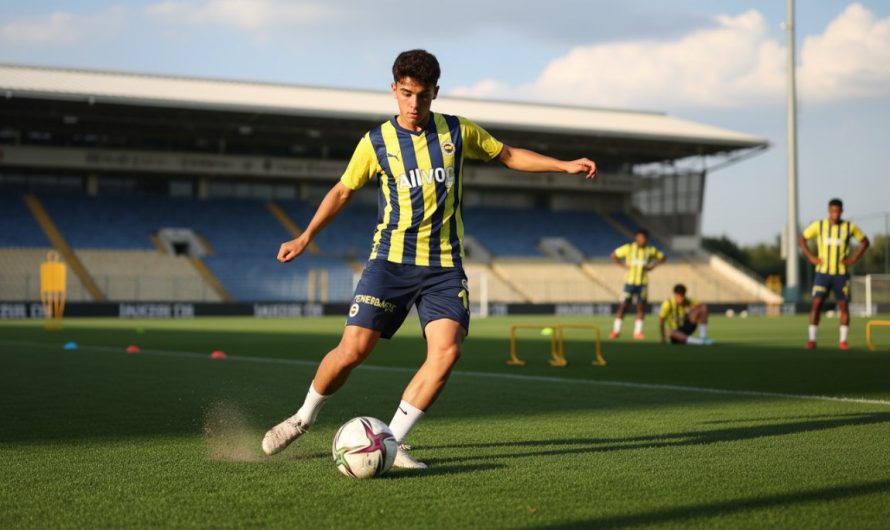 Genç Golcü Sarı-Lacivertli Renklerle Çalışmalara Başladı